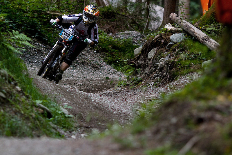 ladies winner Birgit Braumann channeling...