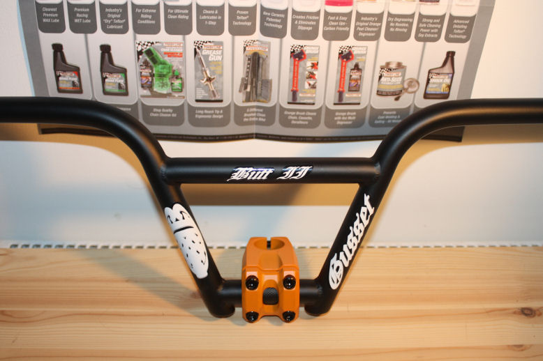 gusset 4pc bars and savage stem (cant remember which one)