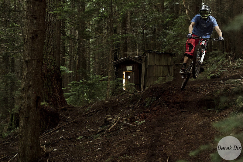 Roosting the Cabin Trail corner