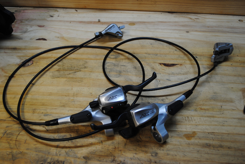 Shimano XT Hydraulic Brake Shifter Combo For Sale