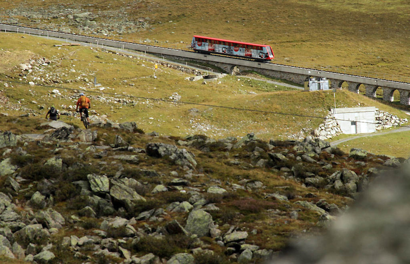 Chasing the Parsenns funicular