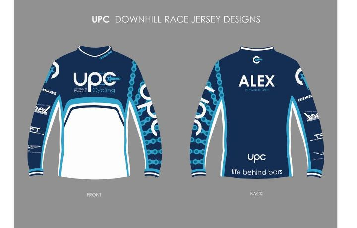 This Years Jersey designs, thanks to our boy Alex, the design student, He will go far!