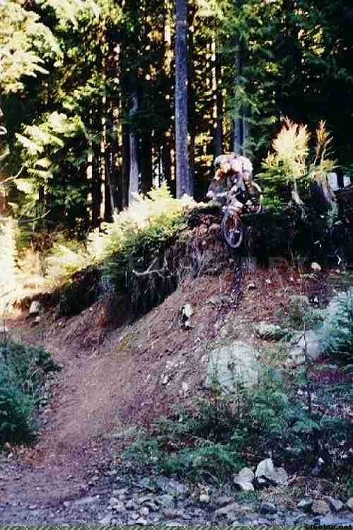 For some reason I enjoyed jumping off this thing - Peer Gynt. 1997. Norco Rampage