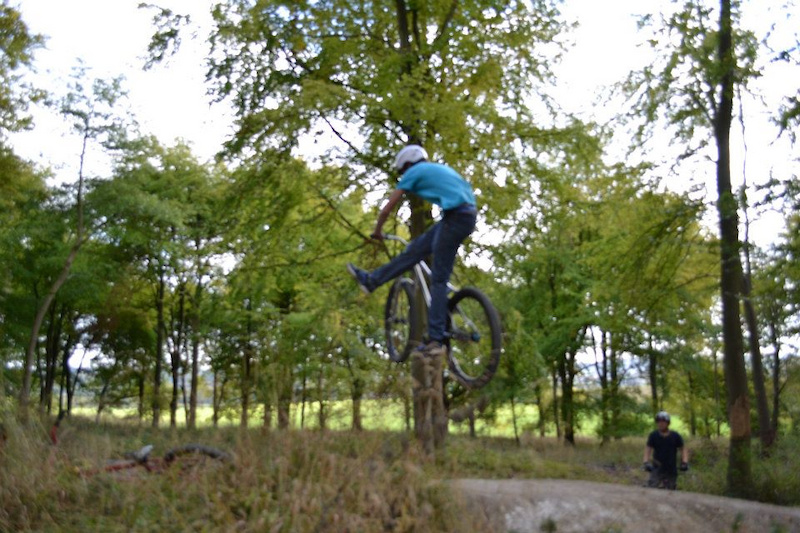 Riding SN8 trails