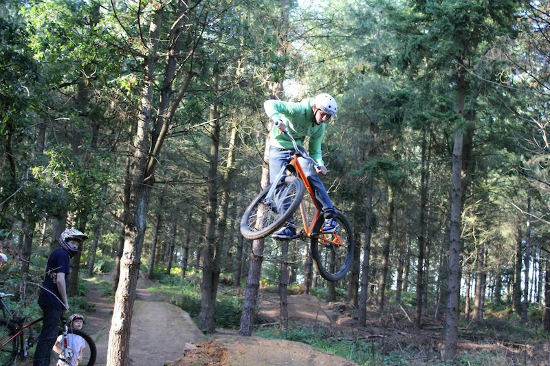 Riding SN8 trails