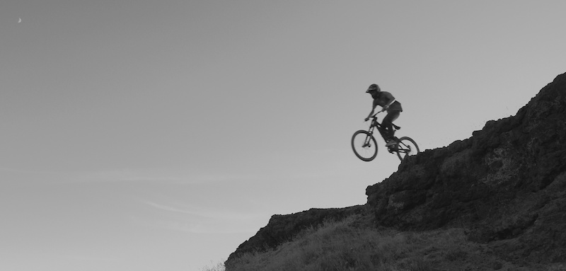 Hitting the crater drop