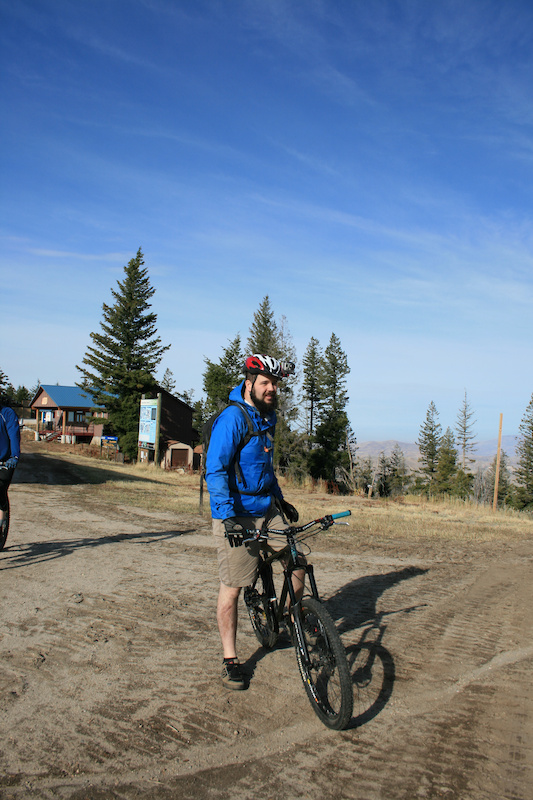 Student Rider Mountain Biking Trail Boise, Idaho