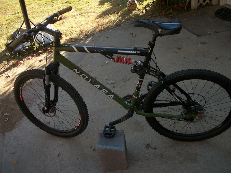 novara ponderosa fs mountain bike