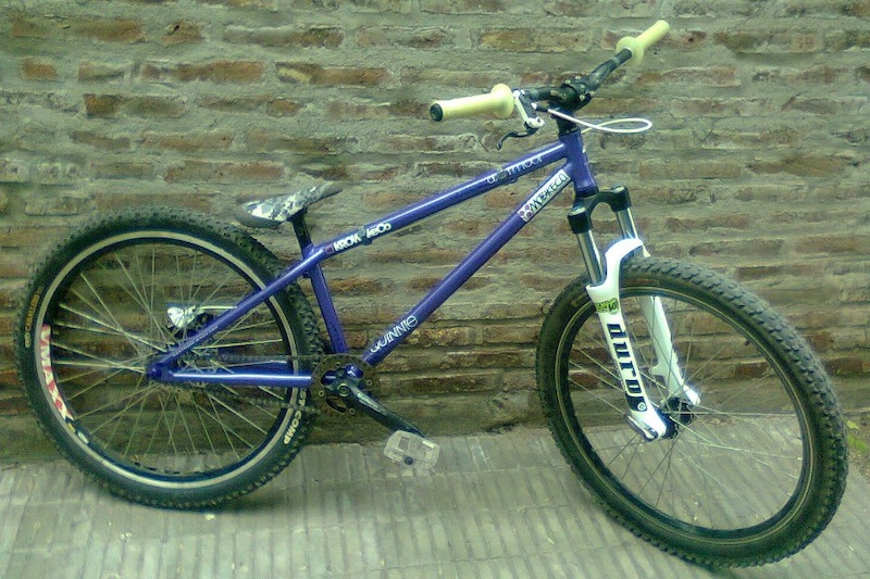 My bike...
Dartmoor Quinnie, Suntour Duro dj 20mm