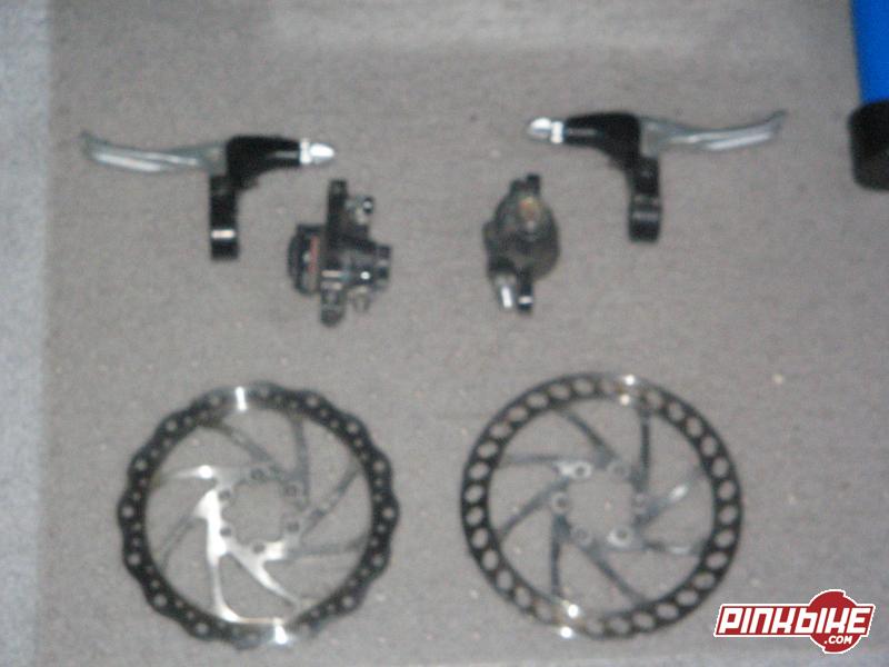 04 Hayes HMX1 Mechanical Disc Brakes For Sale
