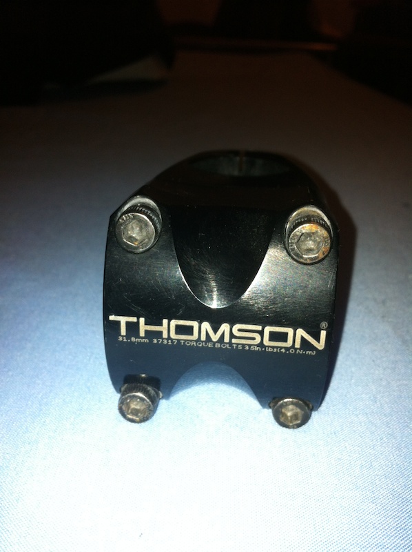 thomson elite x4 stem, 50mm reach 31.8mm clamp etc. vgc £40