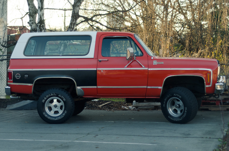 New Truck-
K5 Blazer.
5.7L V8, bitches. Fuel economy like it's 1979!