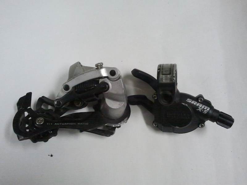 sram x7 derraileur and x5 shifter for sale