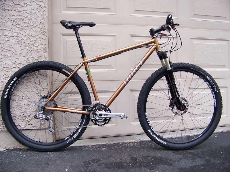 Niner MCR Reynolds 853 Steel Mountain Bike w/ XO, Reba, XT C For Sale