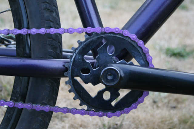 this is my one of a kind sprocket someone made with a cutter thing lol! SSWEET HUH?!?!?