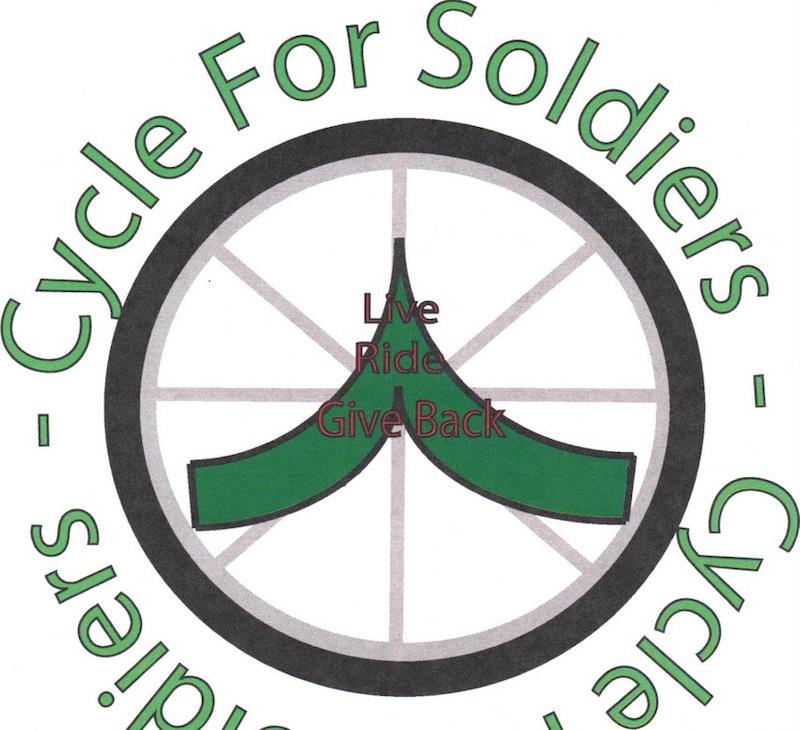 We are trying to develope a charity called cycle for soldiers. Message me
cycleforsoldiers.org

These are some logos we had a logo 7th grade Cad class make
We will blog the one we choose
