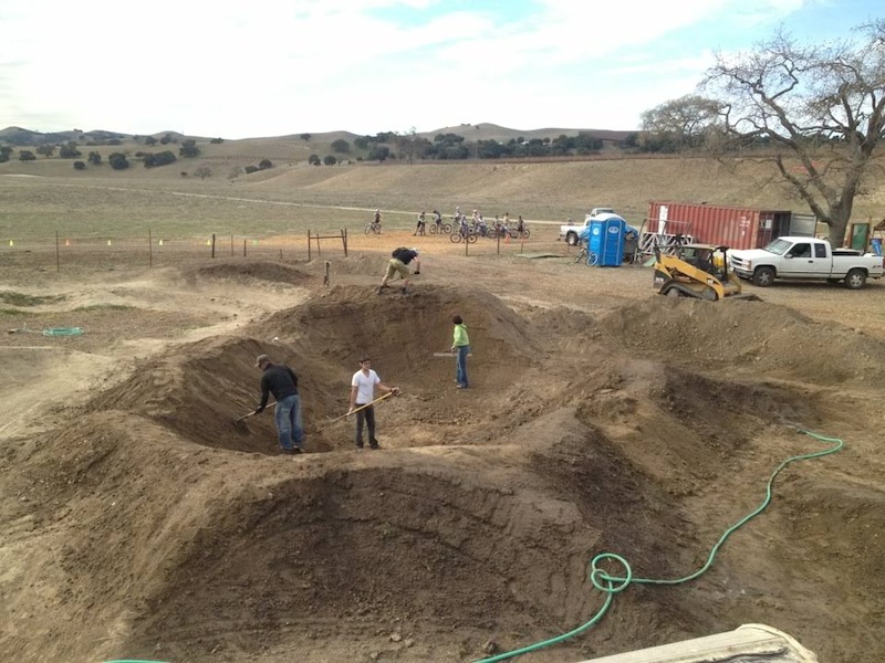It s a big pump track dirt bowl dirt jumps.... I dont know what to call it yet.