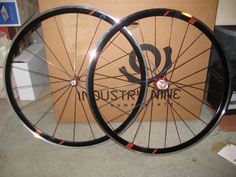 2012 Industry Nine i30 FULL CERAMIC Bearings Road Bike Wheel For Sale