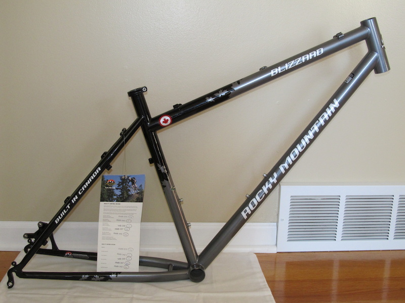Rocky Mountain BlIZZARD フレーム 2016 Rocky Mountain Blizzard -50 Frame Kit – Specs, Comparisons