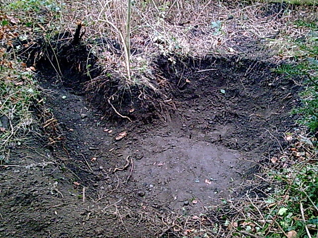 Big dirty hole 
