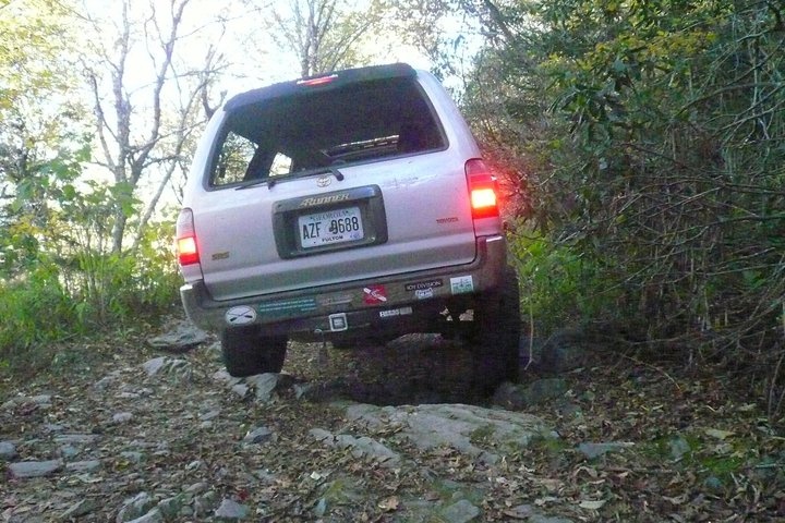 More off-roading... flexing her out haha
