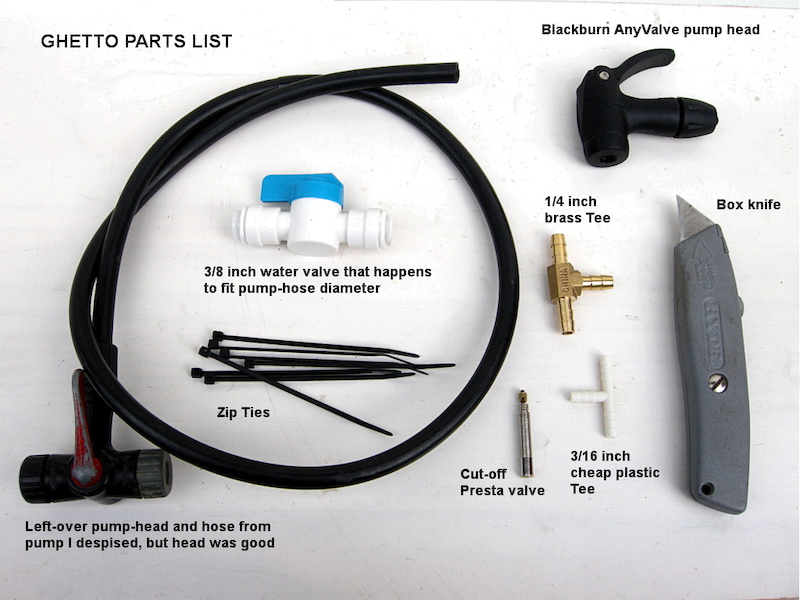 tubeless tire bike pump