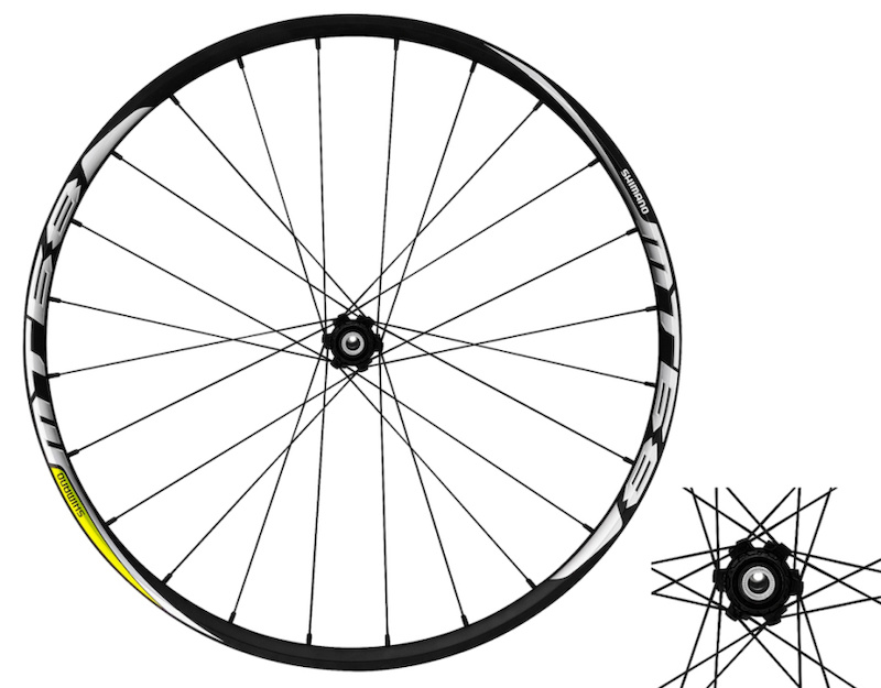 WH-MT68 wheels*Available July 2012The new 26” specific WH-MT68 wheel set is a tough trail-specific wheel set with a 21C rim profile designed for aggressive riding. The new tubeless-compatible rim structure is UST and standard tire compatible. The WH-MT68 is 15mm E-thru front only and available in 135mm QR or 142x12mm E-thru rear options