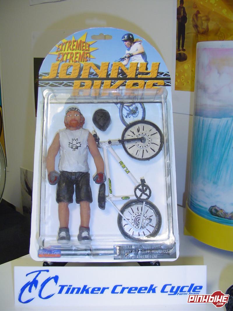 Yeah, I got my own Action Figure Jonny Bikes.  It's Extremely Extreme!   Thanks Sarah (best girlfriend ever!)