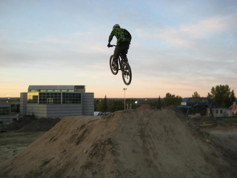 dirt jumping for the first time