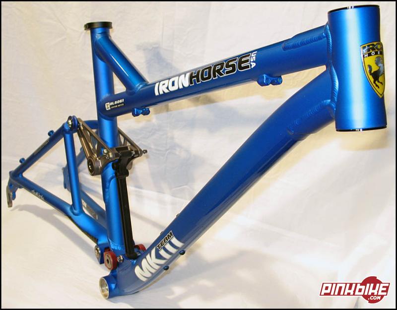 iron horse bike frame sizing