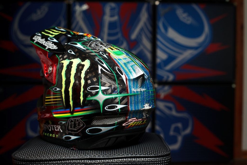 custom mx helmet