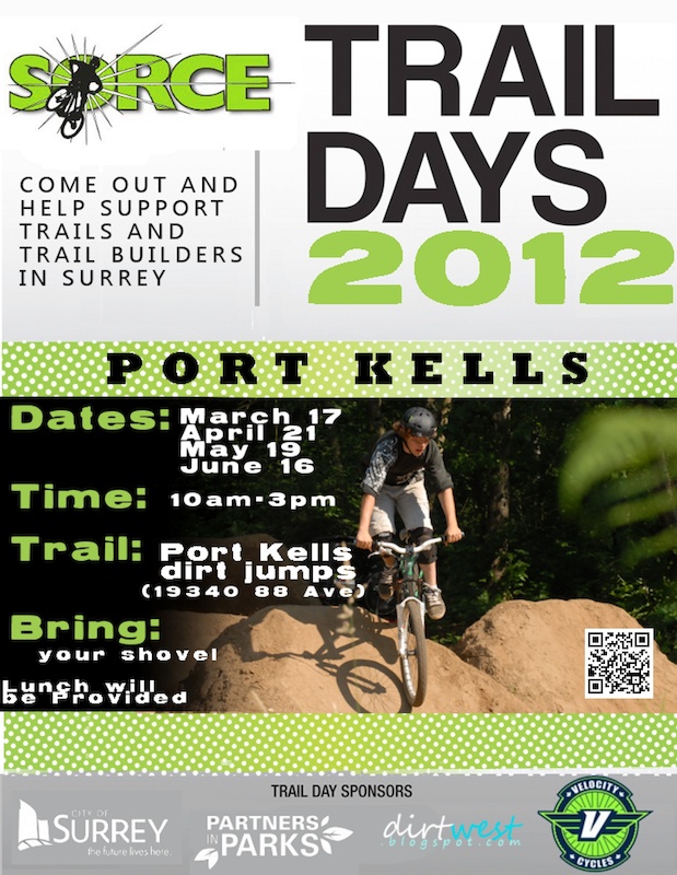 SORCE trail days at Port Kells Park Pinkbike