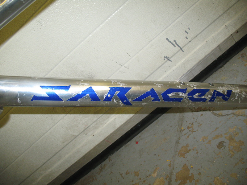 saracen frame size guide