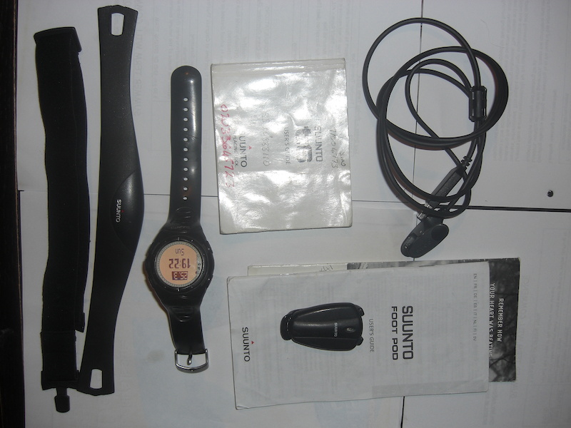 Suunto T6 With Foot Pod & Heart Rate Monitor « Singletrack Forum