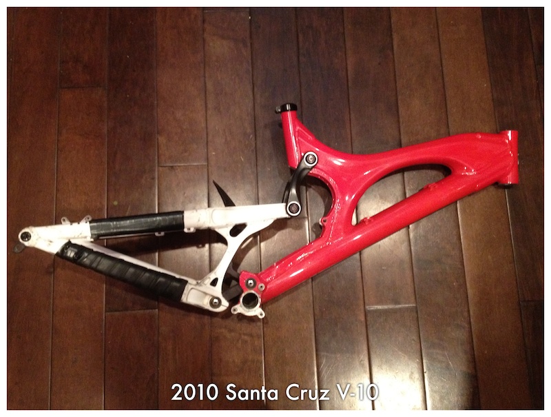 2010 Santa Cruz V10 Frame