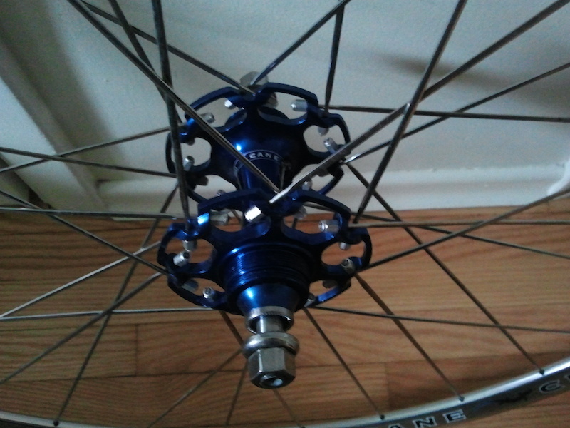 Cane Creek Track V Wheel Set - Brand New - Anodized Blue Hub For Sale