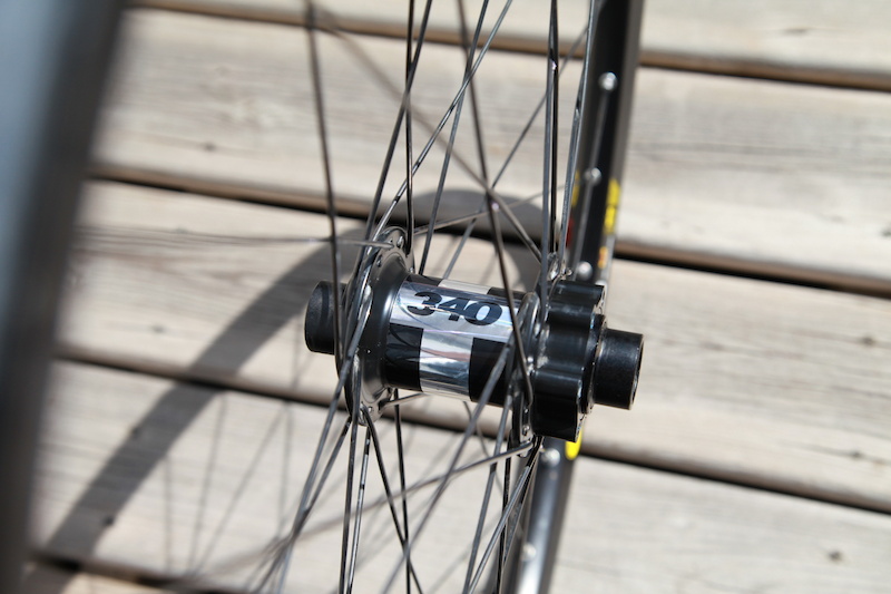 Mavic X321 Disc Rims on DT 340 Hubs For Sale