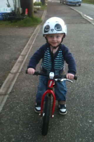 The lad and his bike