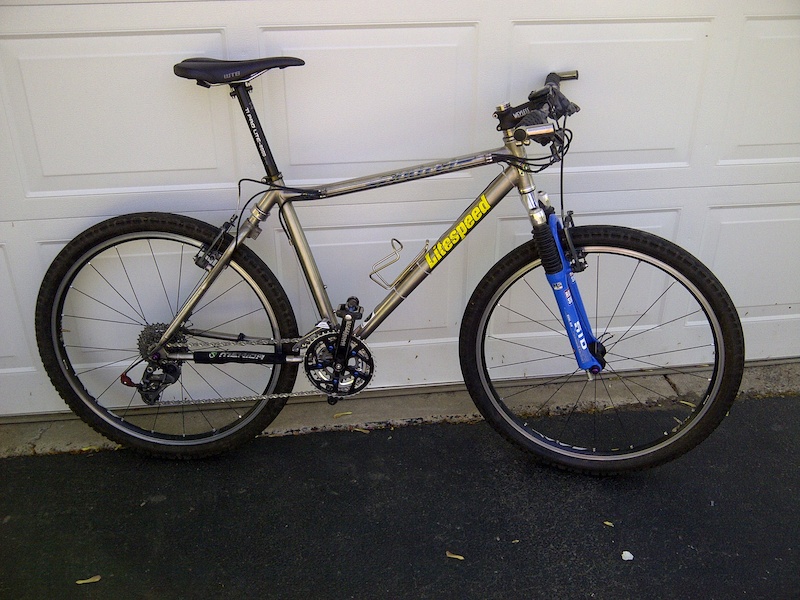 For Sale: Litespeed Unicoi Soft Tail Titanium Mountain Bike For Sale