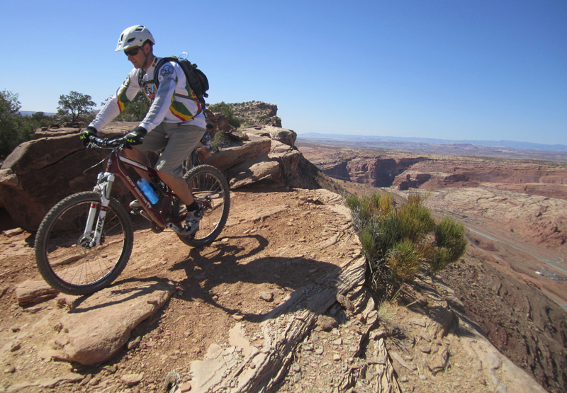 For a story on Pinkbike about riding in Moab