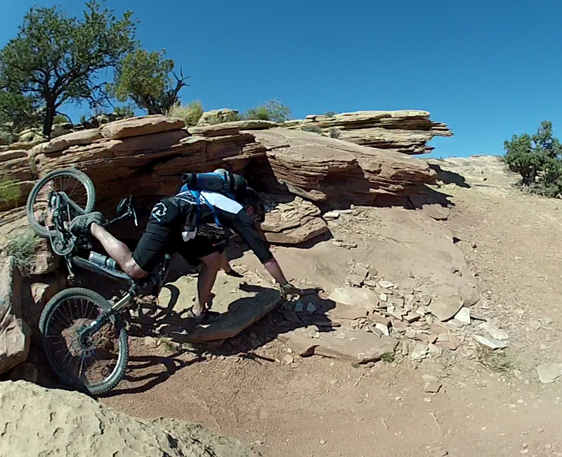 For a story on Pinkbike about riding in Moab