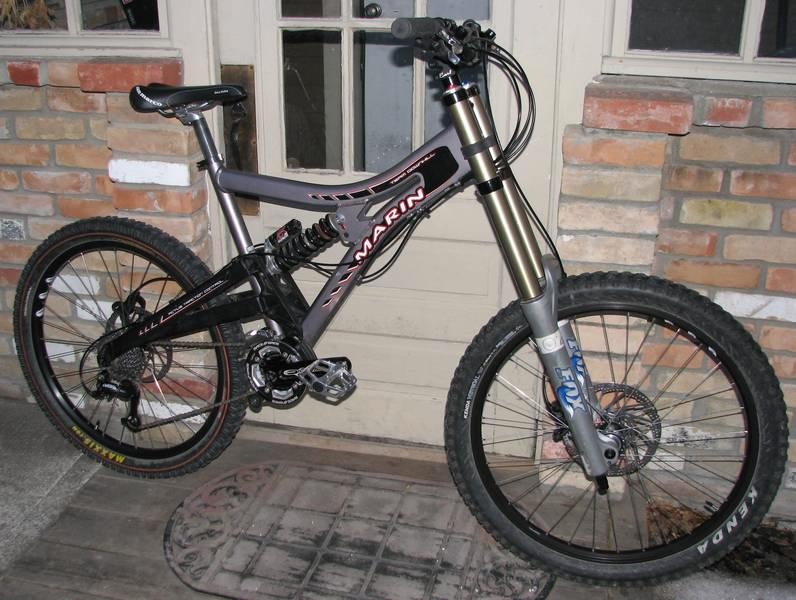 marin downhill mountain bike