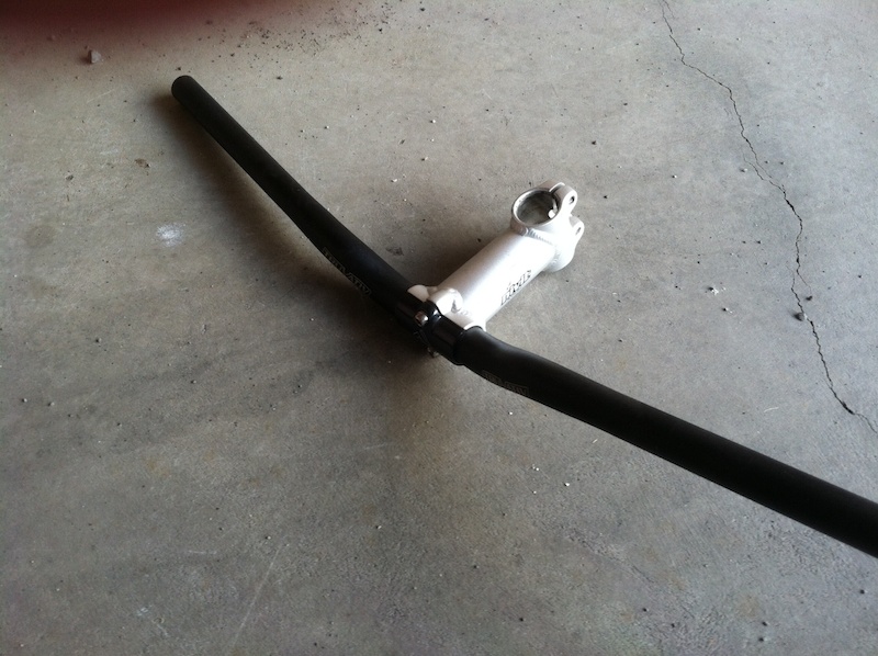 Old handle bars an stem