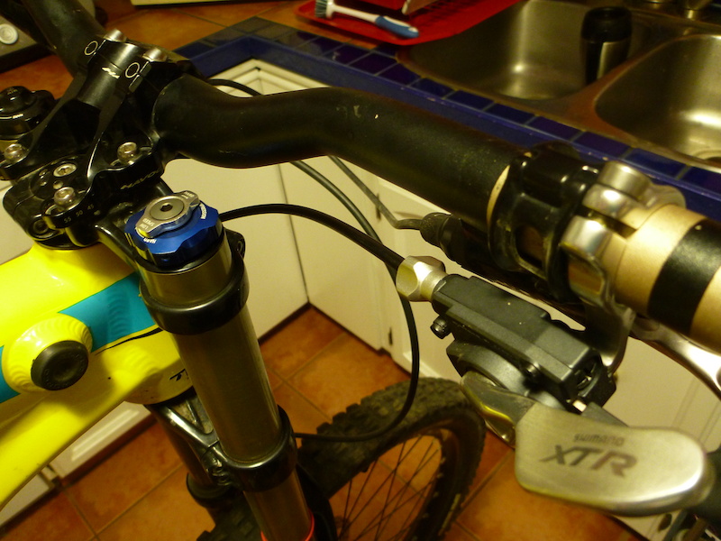 XTR shifter and Boxxer World cup on my Aurum.