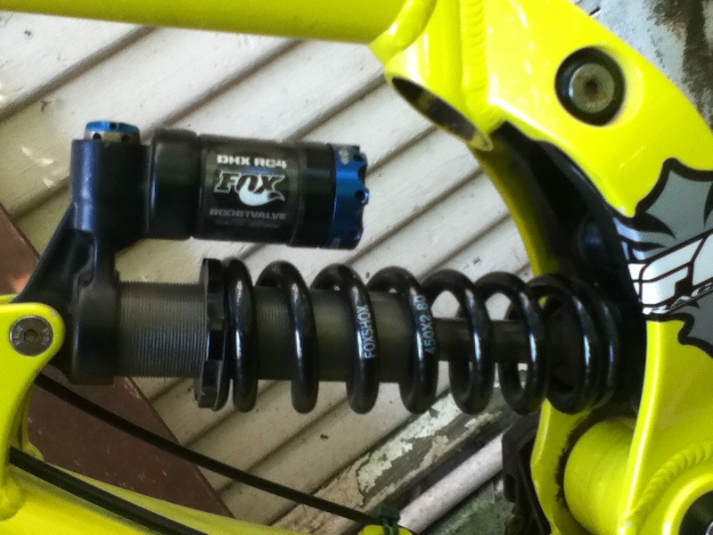 2011 fox dhx rc4 9.5x3 TRADE FOR AIR SHOCK For Sale