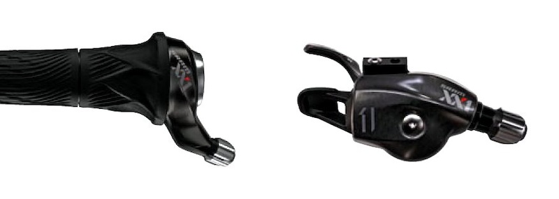 SRAM XX1 11 speed GripShifter and trigger Shifter