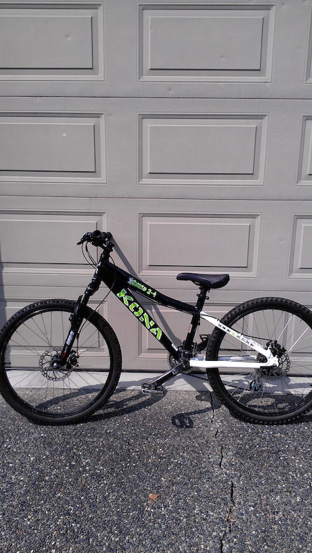 2010 KONA SHRED 2-4 HARDTAIL For Sale