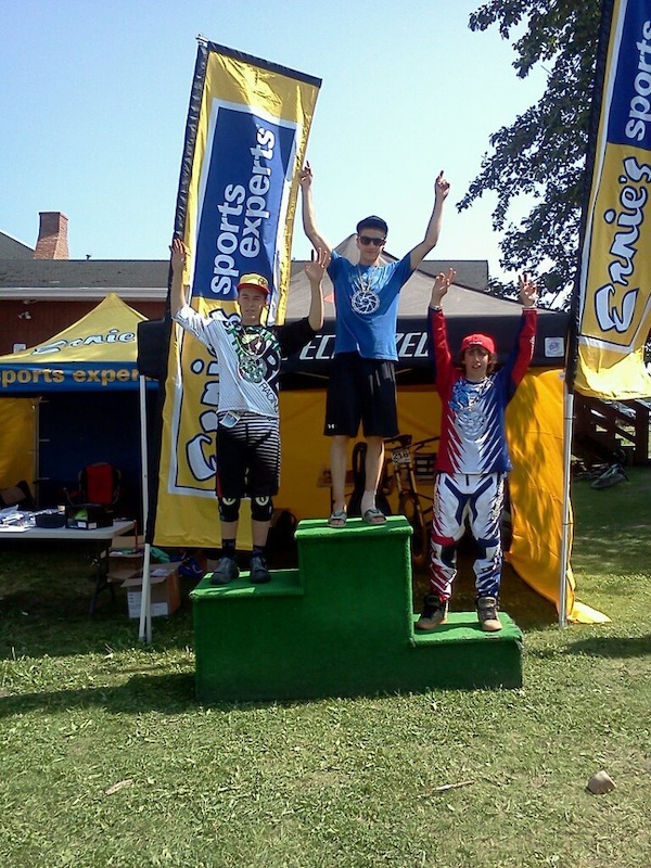Managed a third place spot on the podium