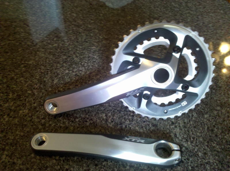 2012 Shimano Xtr 2x10 Hollowtech Ii Fc M985 Race Crankset For Sale