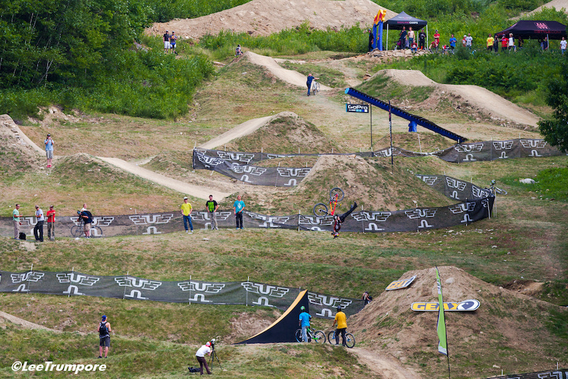Tough day for Cam as he crashed out in the qualifier.